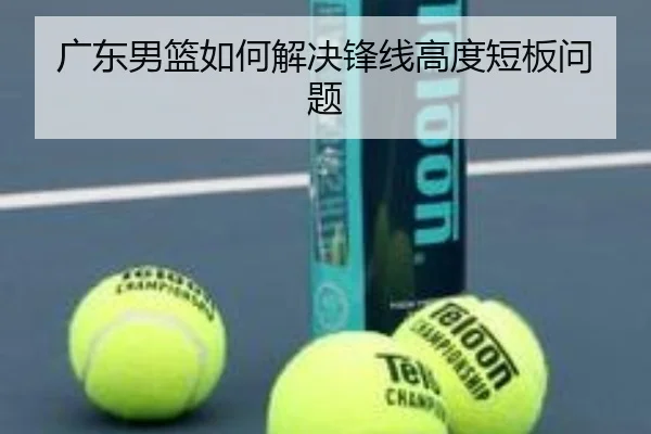 广东男篮如何解决锋线高度短板问题